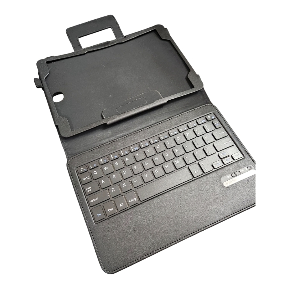 Tablet Case with Removable Bluetooth Keyboard, 10-inch screen, USB-C, Black